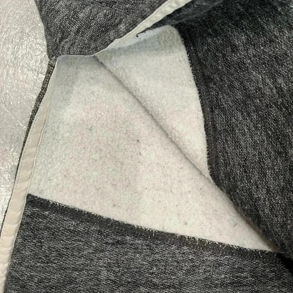 [L] J.Crew Oversized Boyfriend Pullover Hoodie Sweatshirt WMN GrayCotton  Blend - Picture 3 of 8